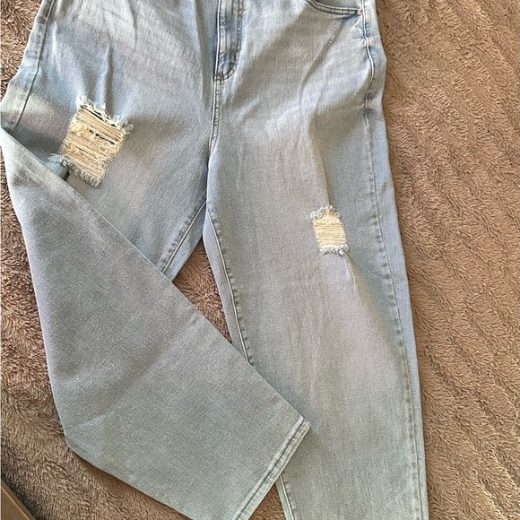 INC denim pants size 12/31 in new blue - Picture 5 of 16